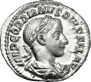 obverse: Gordian III (238-244).. AR Denarius, 241-243 AD