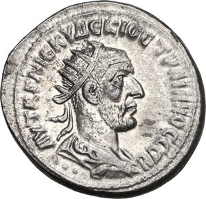 obverse: Trajan Decius (249-251).. BI Tetradrachm, Antiochia ad Orontem mint, Syria