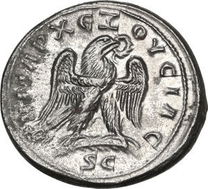reverse: Trajan Decius (249-251).. BI Tetradrachm, Antiochia ad Orontem mint, Syria