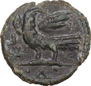 reverse: Ostrogothic Italy, Theoderic (493-526).. AE 40 Nummi, Rome mint, c. 493-518 AD