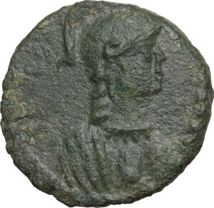 obverse: Ostrogothic Italy. Witigis (536-539).. AE Decanummium, Ravenna mint