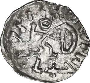 reverse: The Gepids in Sirmium.. Imitative AR Quarter Siliqua in the name of Anastasius I (491-518 AD)