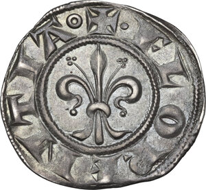 obverse: Firenze.  Repubblica (sec. XIII-1532).. Fiorino di stella da 12 denari o 1 soldo, III serie 1267-1279