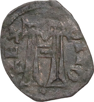 obverse: Lucca.  Repubblica a nome di Ottone IV (1209-1315). Denaro piccolo o albulo