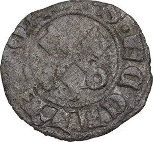 obverse: Parma.  Giovanni XXII (1316-1334), Jacques Arnaud d Euse. Denaro imperiale