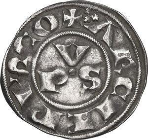 reverse: Ravenna.  Anonime Arcivescovi (sec. XIII-XIV). Grosso