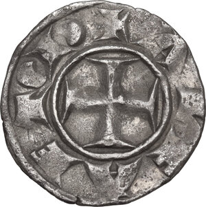 reverse: Siena.  Repubblica (1180-1390).. Grosso primitivo, V serie
