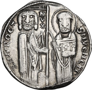 obverse: Venezia.  Marino Morosini (1249-1253).. Grosso matapan