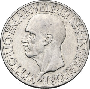 obverse: Vittorio Emanuele III (1900-1943). 20 Lire 1936, A. XVI