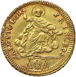 reverse: Roma. Pio VI (1775-1799). Doppia 1787 AV gr. 5,43. Muntoni 5. Berman 2953. Buon BB 