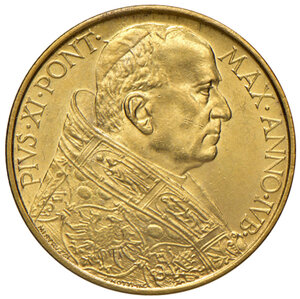 obverse: Roma. Pio XI (1922-1939). Da 100 lire del Giubileo 1933-1934 anno XIII AV. Pagani 616. q.FDC  