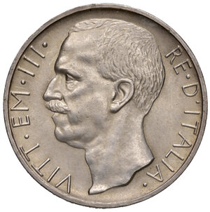 obverse: Savoia. Vittorio Emanuele III re d’Italia (1900-1946). Da 10 lire 1926 AG. Pagani 691. MIR 1132a. q.FDC 