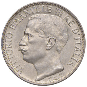 obverse: Savoia. Vittorio Emanuele III re d’Italia (1900-1946). Da 2 lire 1911 AG. Pagani 736. MIR 1141a.  FDC 