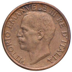 obverse: Savoia. Vittorio Emanuele III re d’Italia (1900-1946). Da 10 centesimi 1919 CU. Pagani 864. MIR 1158a. Rara. Buon BB 