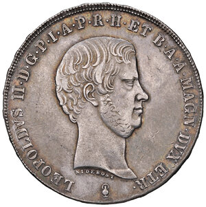 obverse: Firenze. Leopoldo II di Lorena (1824-1859). Francescone 1846 AG. Pagani 116. MIR 449/2. Buon BB 