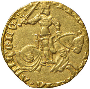 reverse: Milano. Filippo Maria Visconti (1412-1447). Fiorino AV gr. 3,49. Crippa 1/C. MIR 150/1.  q.SPL/Migliore di BB 