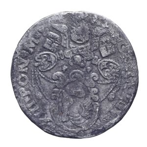 obverse: ANCONA GREGORIO XIII (1572-1585) TESTONE MIR. 1204 AG. 9,14 GR. MB+/MB