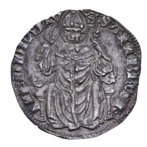 reverse: MILANO BERNABO  E GALEAZZO II VISCONTI (1354-1378) GROSSO DA 2 SOLDI AG. 2,54 GR. qSPL