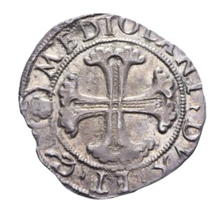 obverse: MILANO LUDOVICO XII DI FRANCIA (1500-1513) 1 SOLDINO R AG. 1,11 GR. SPL