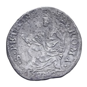 reverse: ROMA CLEMENTE VIII (1592-1605) TESTONE 1592 RARO MIR 1436/1 AG. 9,30 GR. MB/MB+