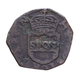reverse: REPUBBLICA NAPOLETANA (1647-1648) PUBBLICA 1648 CU 7,14 GR, MB-BB