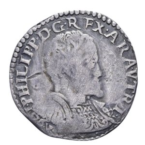 obverse: NAPOLI FILIPPO II (1554-1598) 1/2 DUCATO 1576 R AG. 14,36 GR. MB-BB