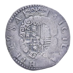 reverse: NAPOLI FILIPPO II (1554-1598) 1/2 DUCATO 1576 R AG. 14,36 GR. MB-BB
