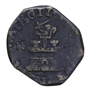 reverse: NAPOLI FILIPPO IV (1621-1665) 9 CAVALLI 16?? R CU 7,28 GR. MB-BB