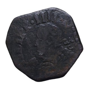 obverse: NAPOLI FILIPPO IV (1621-1665) TORNESE R CU 4,94 GR. qBB