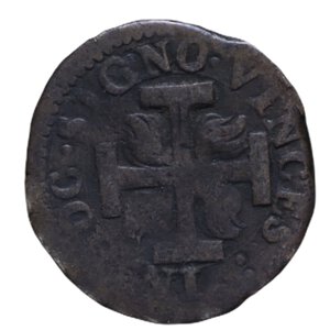reverse: NAPOLI FILIPPO IV (1621-1665) 3 CAVALLI 1625 NC CU 2,10 GR. MB-BB
