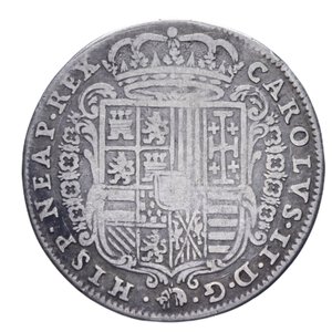 obverse: NAPOLI CARLO II (1665-1700) TARI  1684 AG. 5,45 GR. BB