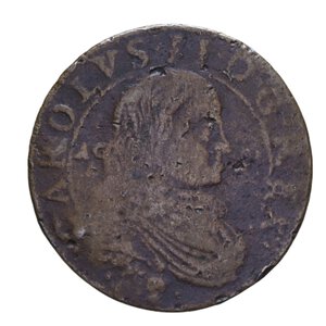 obverse: NAPOLI CARLO II (1665-1700) GRANO 16?? CU 6,37 GR. MB-BB
