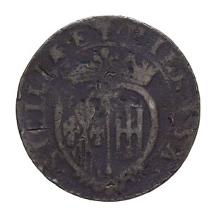 reverse: NAPOLI CARLO II (1665-1700) GRANO 16?? CU 6,37 GR. MB-BB