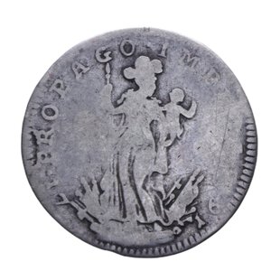 reverse: NAPOLI CARLO III POI VI (1707-1734) CARLINO 1716 NC AG. 4,02 GR. MB+