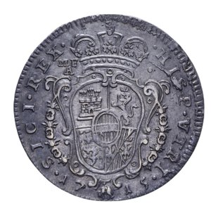 reverse: NAPOLI CARLO VI (1711-1734) TARI  1715 AG. 4,38 GR. qSPL