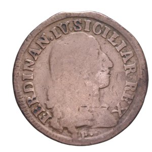 obverse: NAPOLI FERDINANDO IV (1759-1816) GRANO 12 CAVALLI 1792 CU 5,82 GR. MB/MB-BB