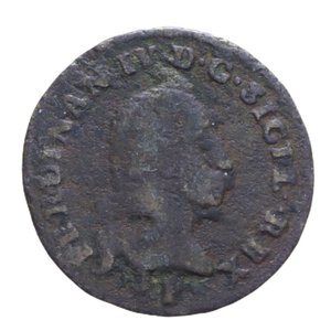 obverse: NAPOLI FERDINANDO IV REALI PRESIDI DELLA TOSCANA (1759-1816) 2 QUATTRINI 1798 NC CU 2,51 GR. MB-BB
