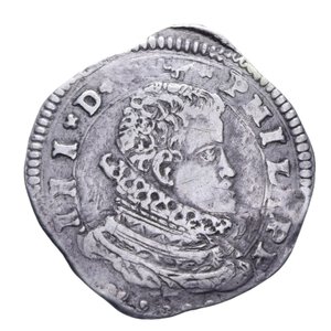 obverse: REGNO DI SICILIA MESSINA FILIPPO III (1598-1621) 4 TARI  1620 AG. 10,47 GR. BB