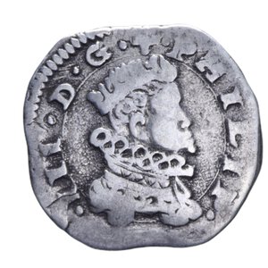 obverse: REGNO DI SICILIA MESSINA FILIPPO III (1598-1621) 3 TARI  161? AG. 5,07 GR. qBB