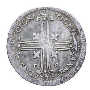 reverse: REGNO DI SICILIA CARLO DI BORBONE (1734-1759) 6 TARI  1735 AG. 13,39 GR. BB