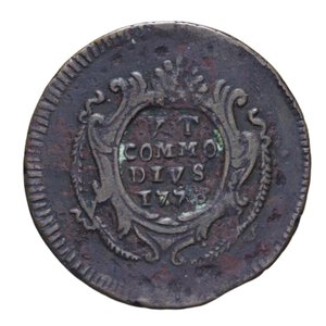 reverse: REGNO DI SICILIA FERDINANDO III (1759-1816) 2 GRANI 1778 CU 7,82 GR. qBB