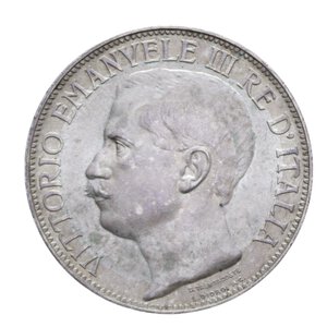 obverse: VITTORIO EMANUELE III (1900-1943) 2 LIRE 1911 CINQUANTENARIO AG. 10,07 GR. SPL+