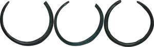 obverse: Lot of 3 bronze bracelets, plain.  Inner diameters: 72, 72 and 77 mm.  Hallstatt period 1200-1000 BC