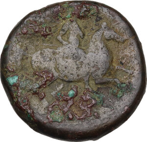 reverse: Syracuse.  Hieron II (274-215 BC).. AE 25 mm, 240-215 BC