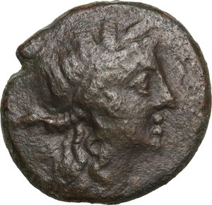 obverse: Syracuse.  Roman Rule, after 212 BC.. AE 22 mm