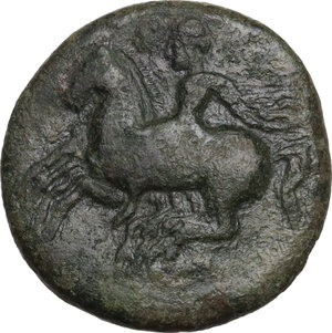 reverse: Tyndaris. AE 19 mm, c. 287-279 BC