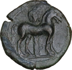 reverse: AE 18 mm, late 4th-early 3rd century BC