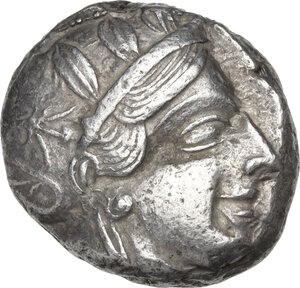 obverse: Attica, Athens. AR Tetradrachm, 479-393 BC