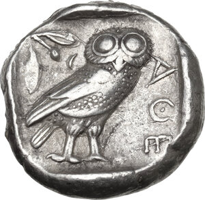 reverse: Attica, Athens. AR Tetradrachm, 479-393 BC