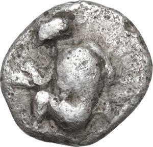 obverse: Uncertain mint. AR Tetartemorion, c. 4th century BC